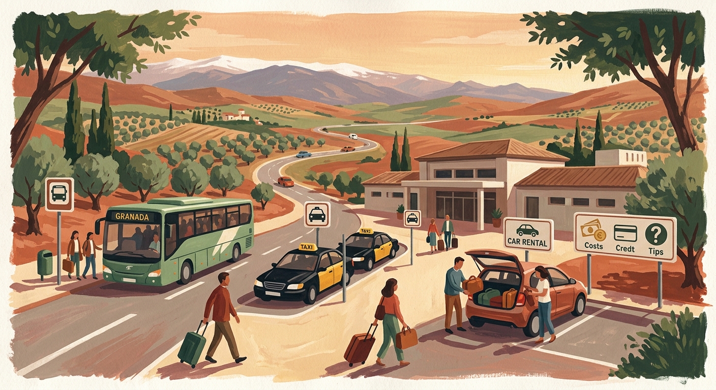 Federico García Lorca Granada-Jaén Airport Guide: Transport, Costs and Tips
