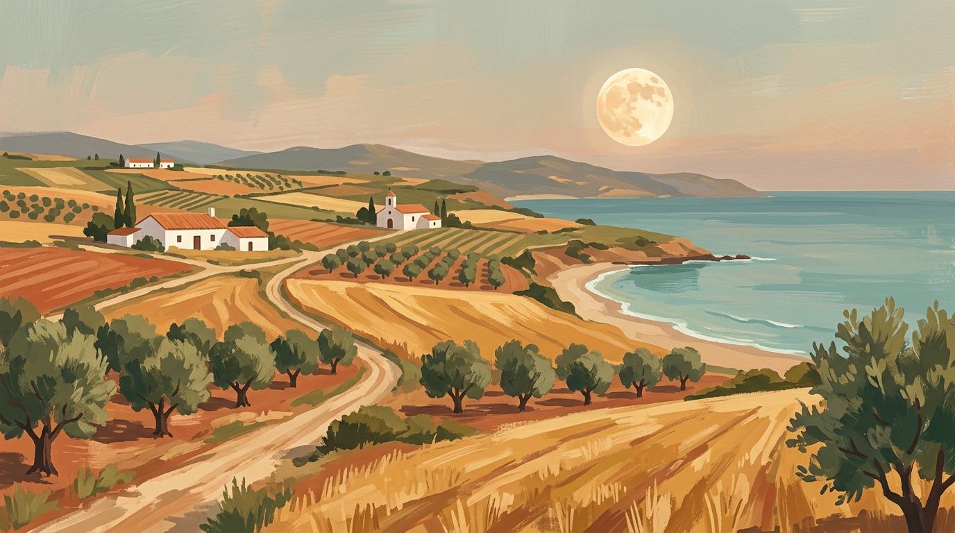 Andalucía in September: Harvest Moon and Coastal Calm
