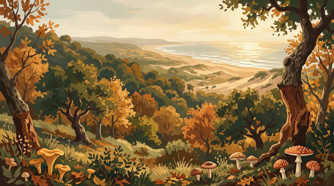 Huelva in October: Forests, Fungi, and Empty Atlantic Shores