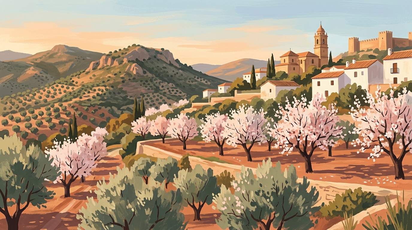 Jaén in February: Almond Blossom and Renaissance Silence