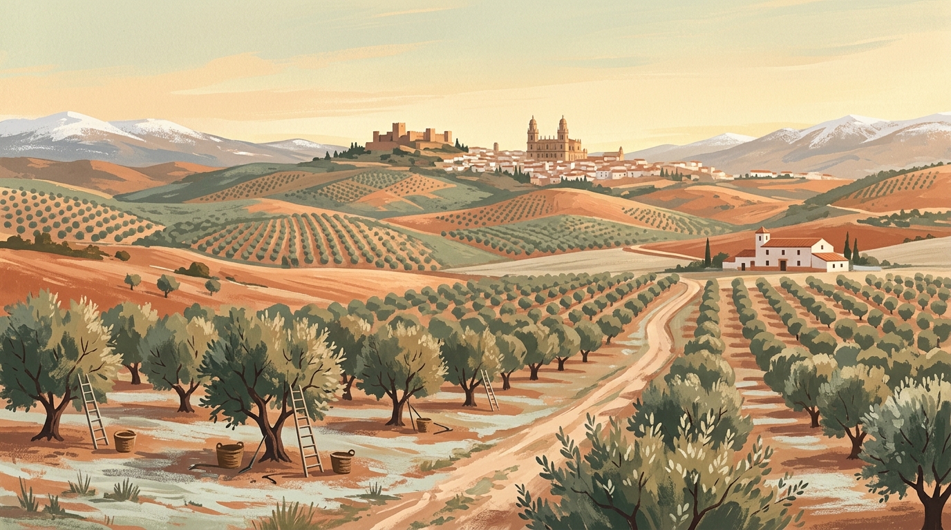 Jaén in January: Olive Harvests and Renaissance Frost