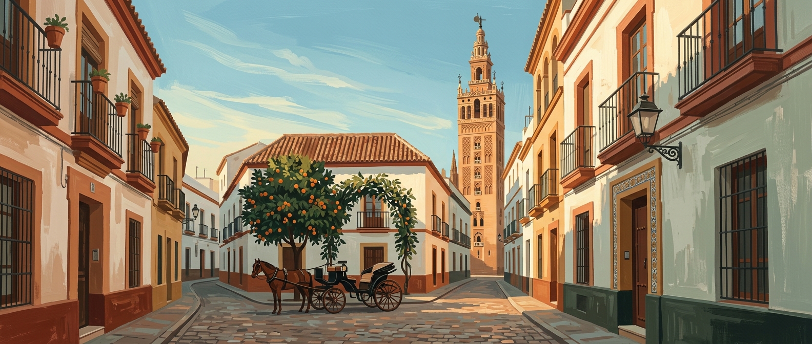 Seville in January: Crisp Skies and Quiet Streets