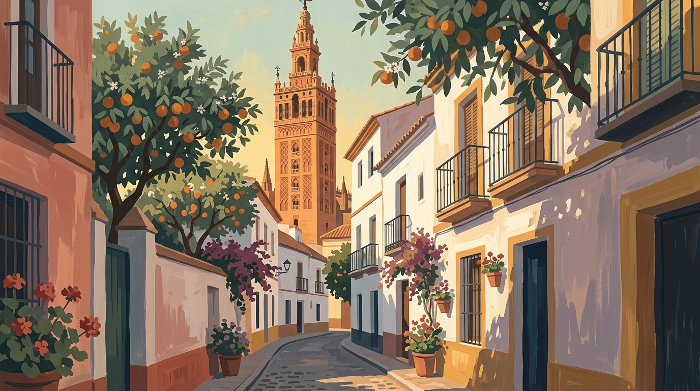 Seville in March