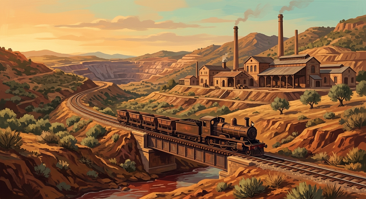 Industrial Heritage in Andalucía: Mines, Railways and the British