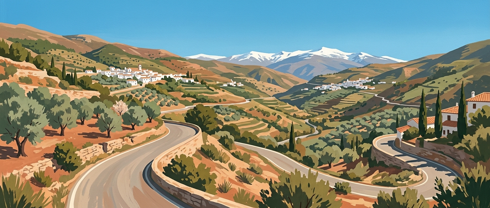 Granada and the Alpujarras: A 5-Day Loop