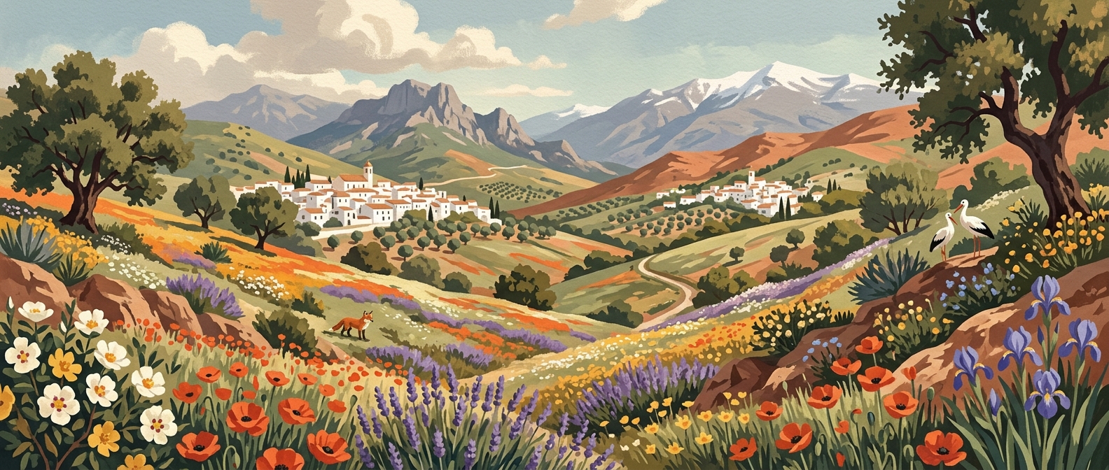 The Spring Wildflower Season in Andalucía