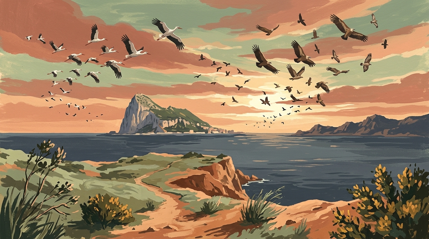 The Gibraltar Strait: Europe's Greatest Bird Migration