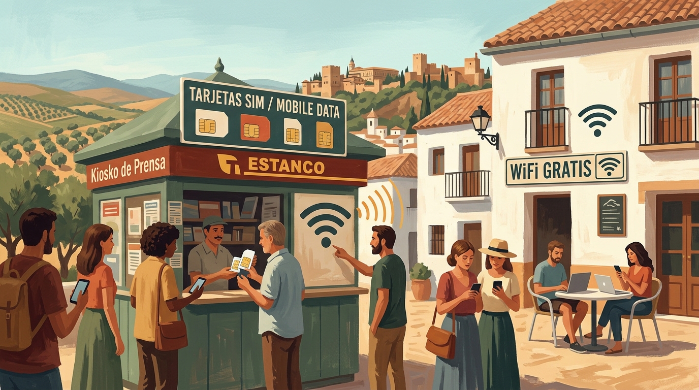Mobile Data, SIM Cards and WiFi in Andalucía: A Practical Guide