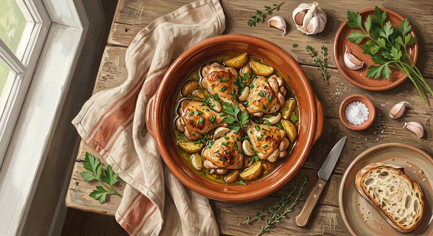 Pollo al Ajillo: The Ultimate Andalucían Garlic Chicken Recipe