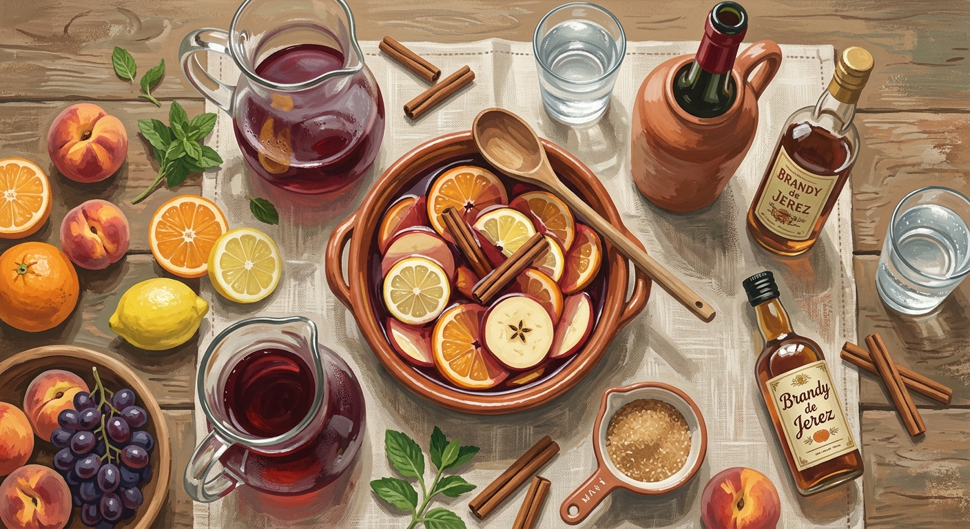 How to Make Authentic Andalucían Sangría