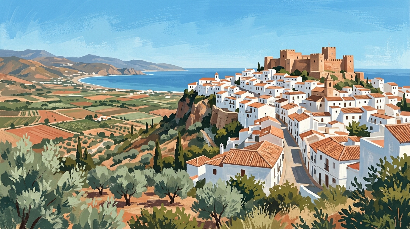 Salobreña: The White Town of the Costa Tropical