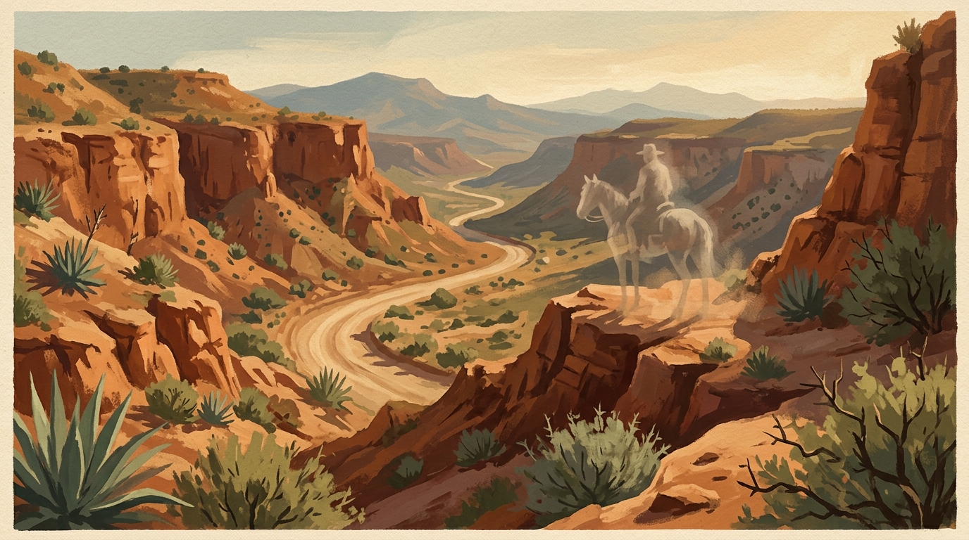 The Ghost of the Outlaw in the Badlands of Almería