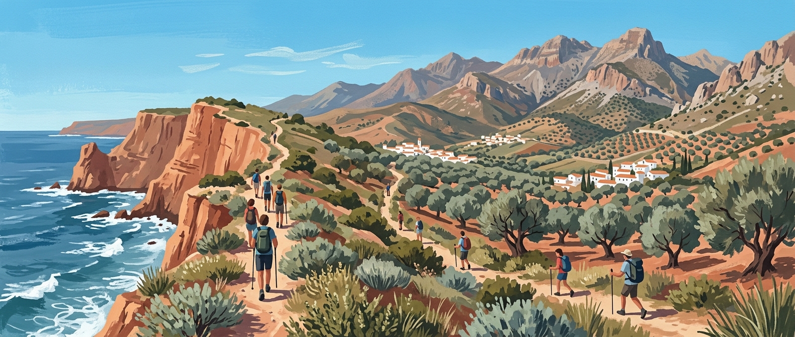 Hiking and Walking in Cádiz: From Atlantic Cliffs to Mountain Peaks