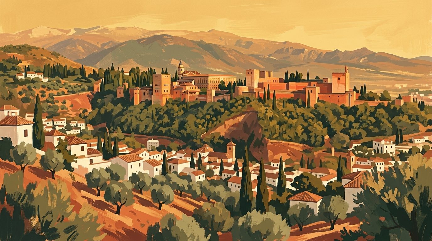 Granada in August