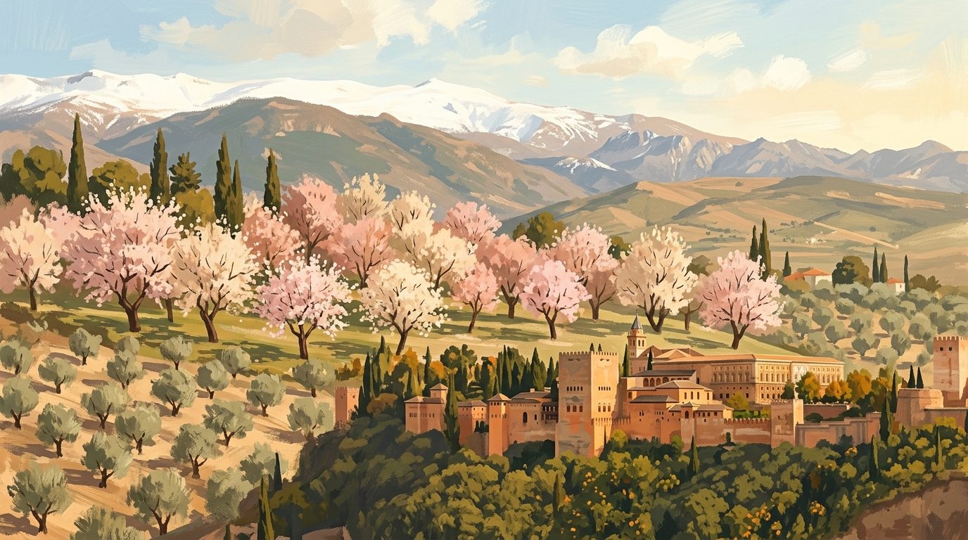 Granada in March: Spring Peaks and Snowy Slopes