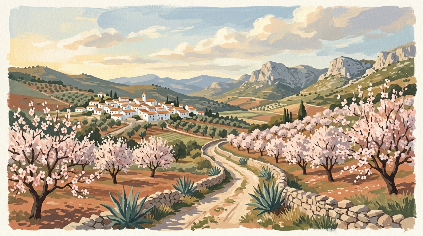 Málaga in February: Almond Blossom and Winter Sun
