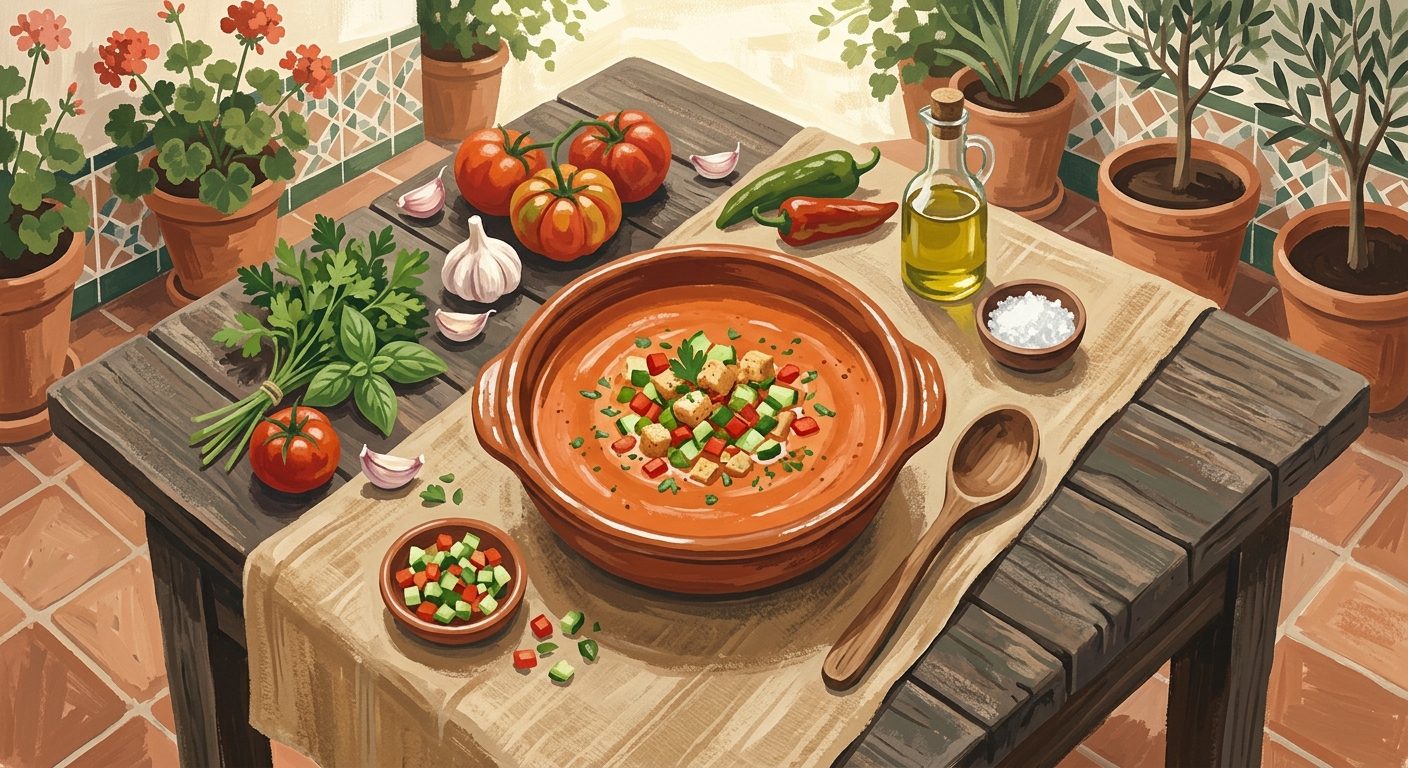 Authentic Gazpacho Andaluz Recipe