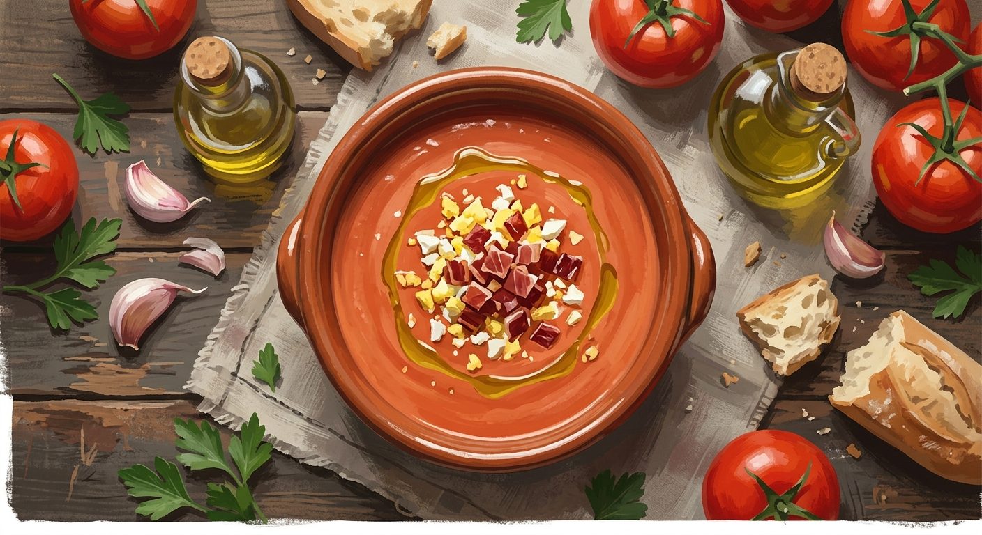 Traditional Salmorejo Cordobés Recipe