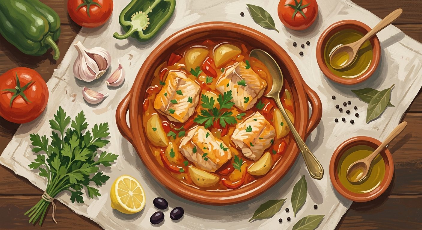 Urta a la Roteña: A Traditional Coastal Fish Stew from Cádiz