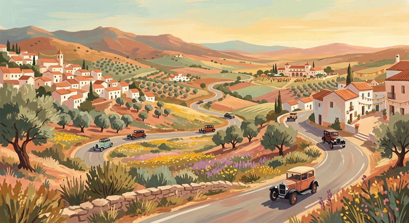 Poster: Engines Roar in Jerez as Andalucía Embraces the Peak of Spring