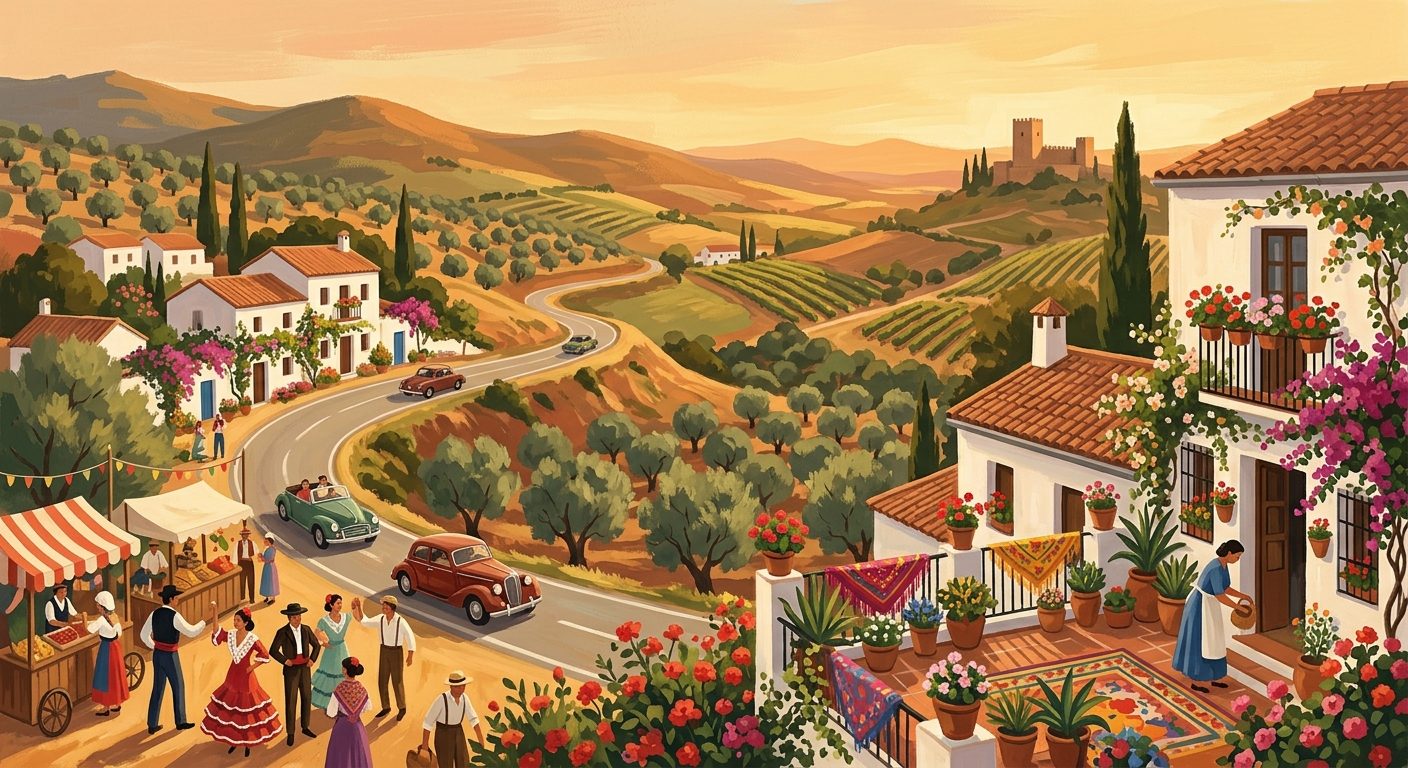 Poster: Global Flavours in Fuengirola and Fine Wine in El Puerto de Santa María